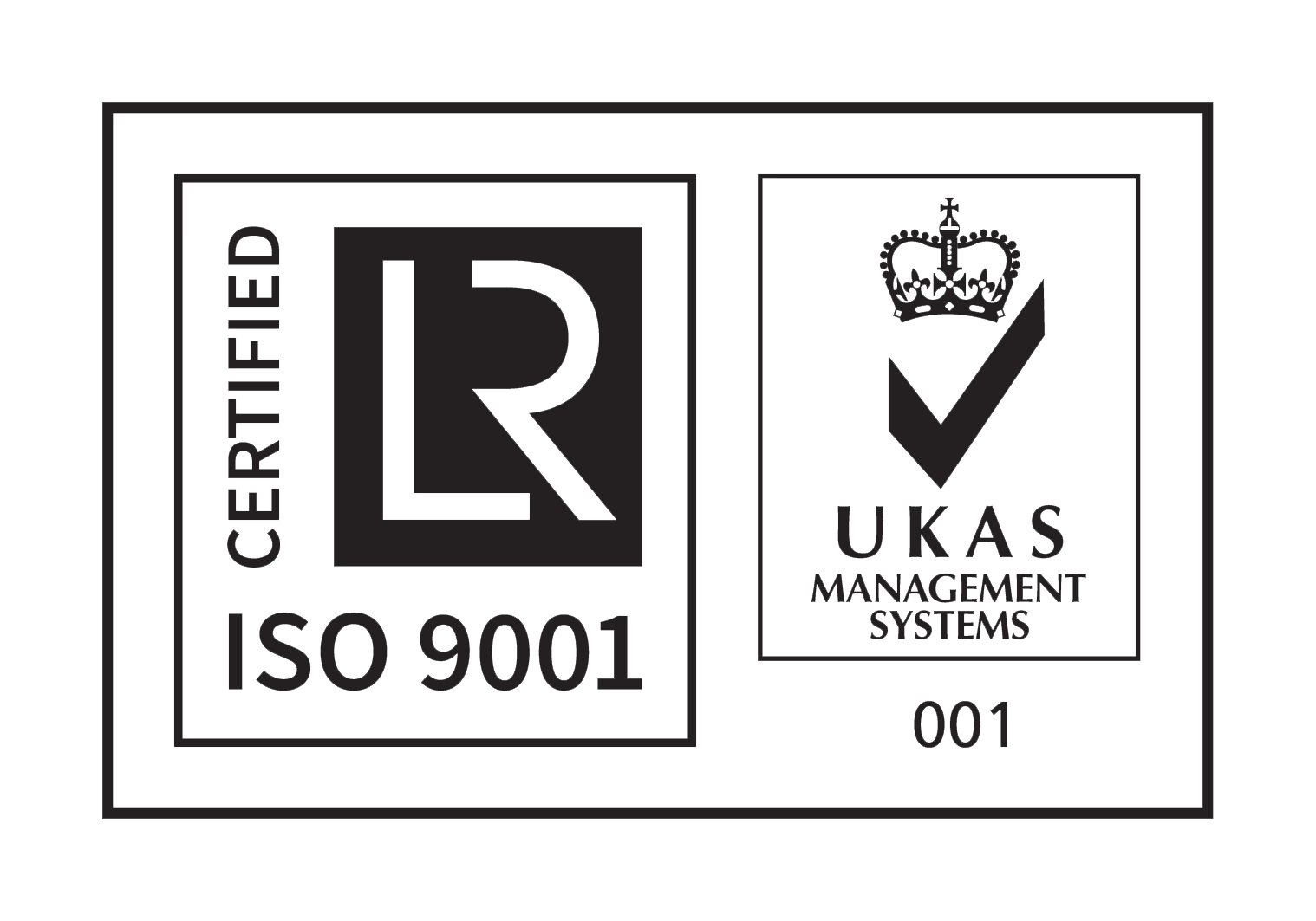 Sello ISO 9001 UKAS